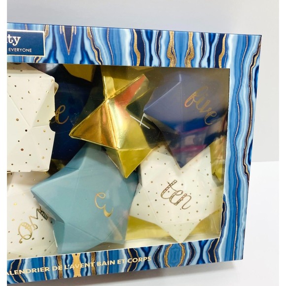 Beauty Bath & Body Advent Calendar Pentagram Numbered Boxes Women's Gift Box - Picture 5 of 8